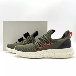 NEW Adidas Men's Size 8.5 Lite Racer Adapt 7.0 Sneakers Cloud Foam Slip On Olive