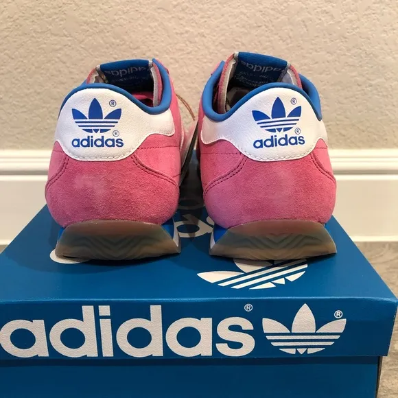 New Adidas Original Country Japan Sneakers Pink White Men’s Shoes Multiple Sizes