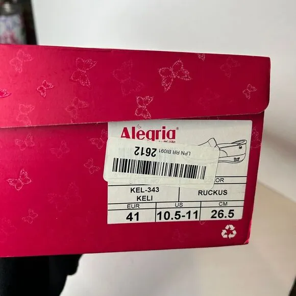 New Alegria Keli Ruckus Nursing professional shoes 41