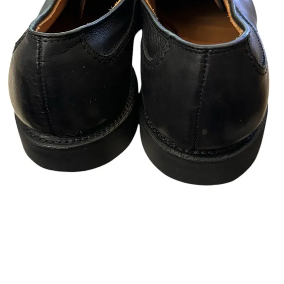 New Allen Edmonds Stockbridge Black Leather Lace-up Oxford Dress Shoes 11  11D