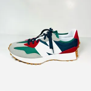 New Balance 327 Men’s Sneakers MS327PWA Blue /Red/ Green Shoes Size 11.5D