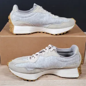 New Balance 327 shoes women's grey white running sneakers