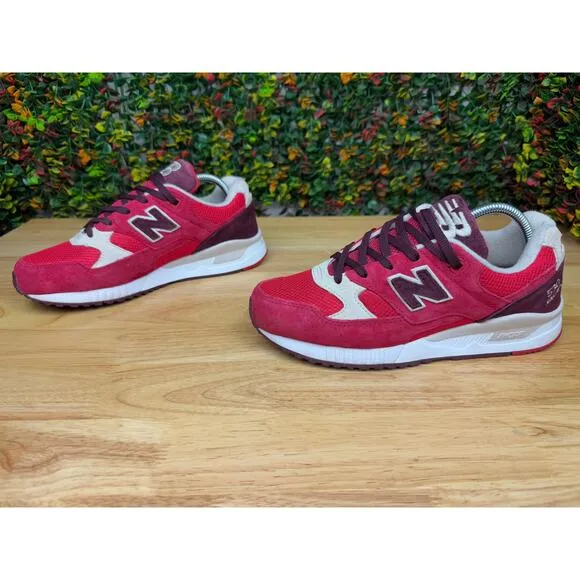 New Balance 530‎ Encap Shoes Sneakers M530RAA Red Chocolate Cherry Mens 8 NB GUC