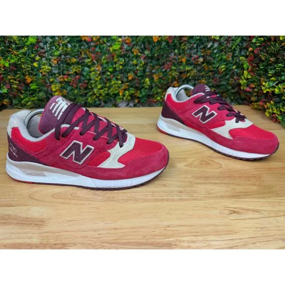 New Balance 530‎ Encap Shoes Sneakers M530RAA Red Chocolate Cherry Mens 8 NB GUC