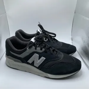 New Balance 997H Lace Up  Mens Black, Silver Sneakers Casual CM997HCC SZ 12 1299