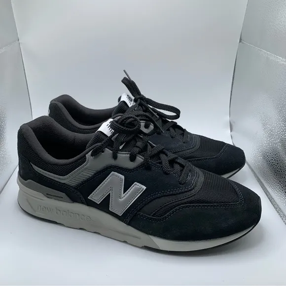 New Balance 997H Lace Up  Mens Black, Silver Sneakers Casual CM997HCC SZ 12 1299