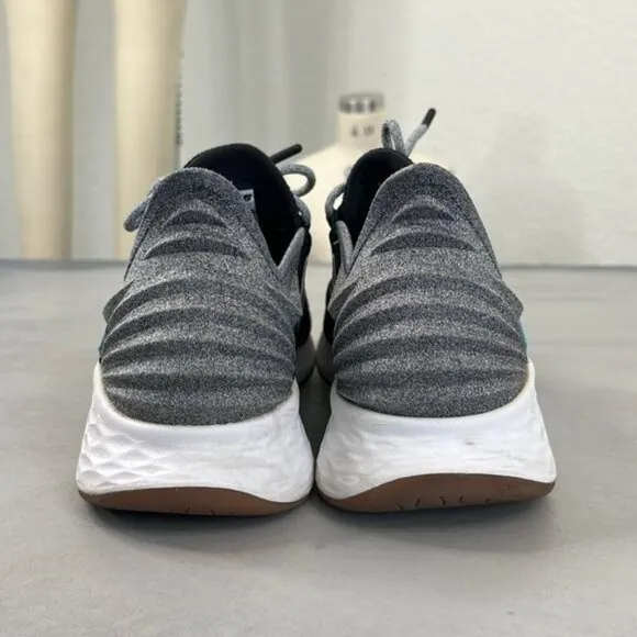 New Balance Fresh Foam Roav V1 Classic Sneaker Hands Free Slip Black Aluminum