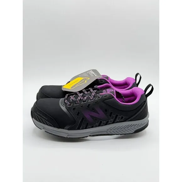 NEW‎ BALANCE Industrial 412 Womens Safety Size 10 D Wide Alum Toe Black ~ New In