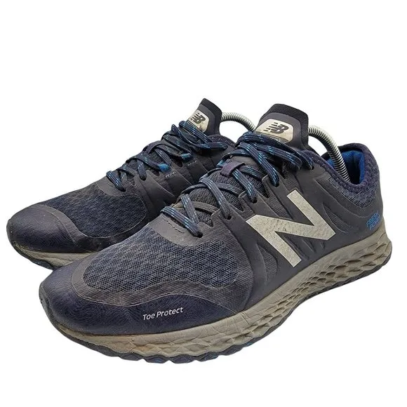New Balance Kaymin TRL Fresh Foam Blue/Gray Trail Running Shoes Size 10