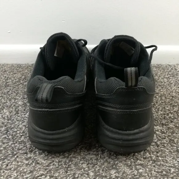 New Balance Mens 14 D MID627B2 Black Steel Toe Safety Shoes Leather Slip Resist