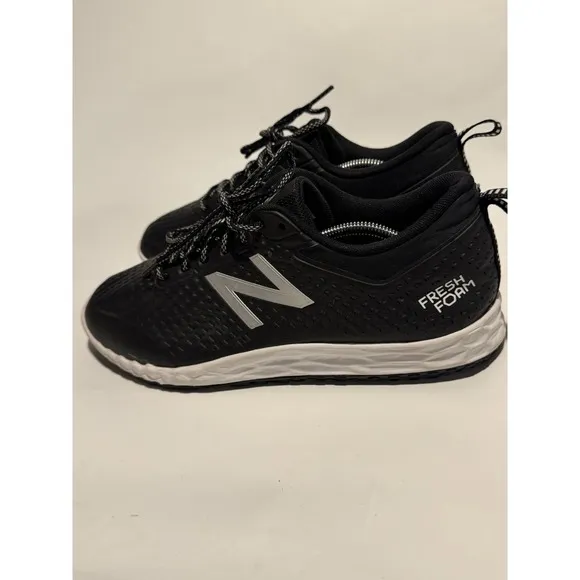 New Balance Men's MID806W1 Black/Silver/White Safety Shoes Size 11