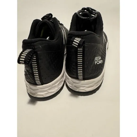 New Balance Men's MID806W1 Black/Silver/White Safety Shoes Size 11
