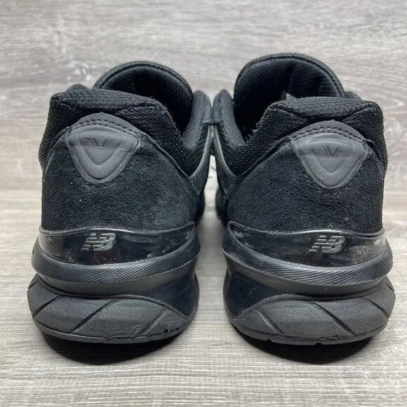 New Balance USA 990v5 Triple Black Running Shoes Men's Size 11.5 Sneakers
