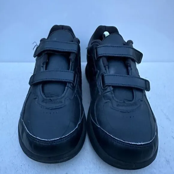 New Balance Womens 577 WW577VK Black Running Shoes Sneakers Size 9 D
