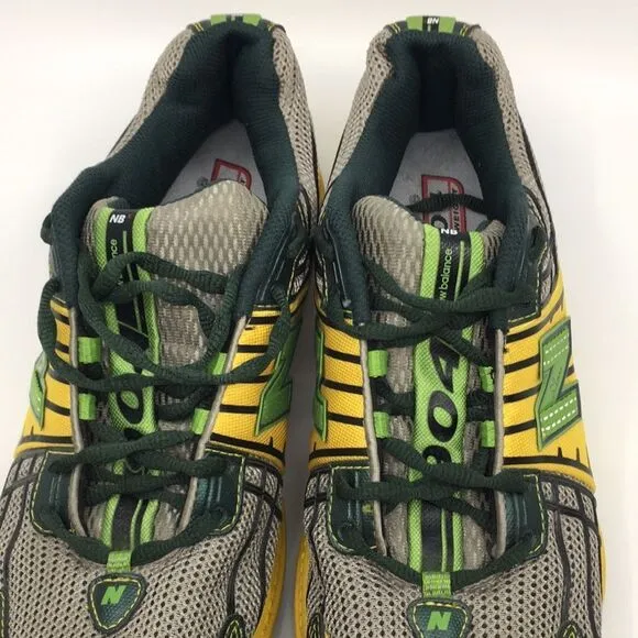 New Balance 904 Lightweight PL-1Fit Green and Yellow Sneakers Sz 10