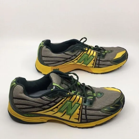 New Balance 904 Lightweight PL-1Fit Green and Yellow Sneakers Sz 10