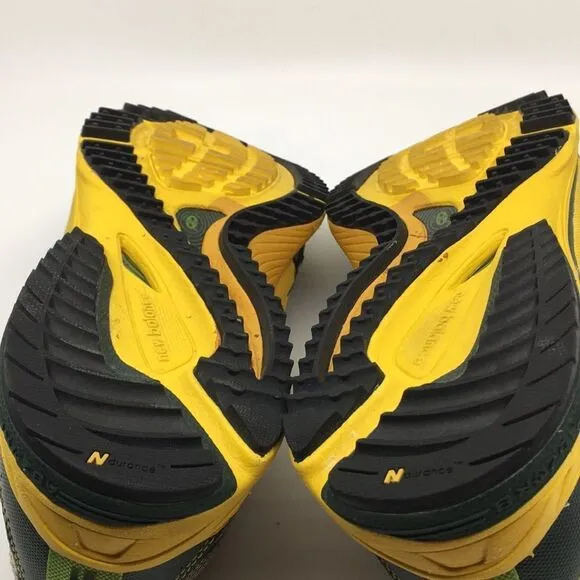 New Balance 904 Lightweight PL-1Fit Green and Yellow Sneakers Sz 10