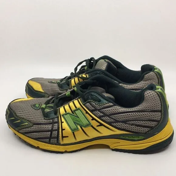 New Balance 904 Lightweight PL-1Fit Green and Yellow Sneakers Sz 10