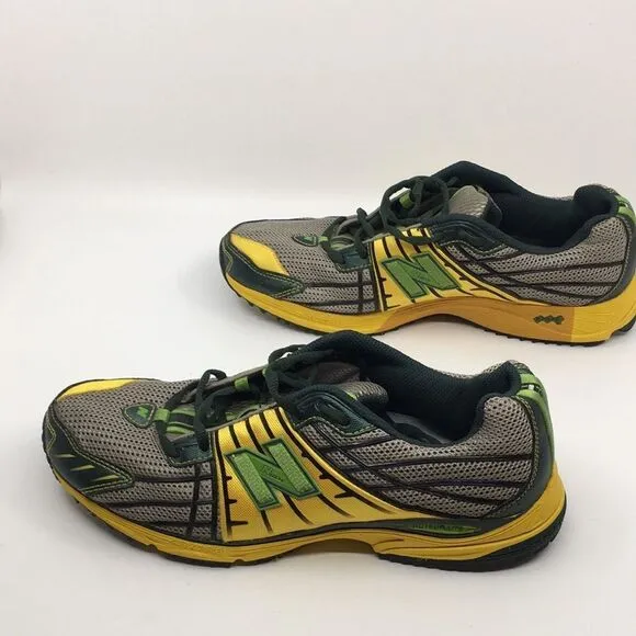 New Balance 904 Lightweight PL-1Fit Green and Yellow Sneakers Sz 10