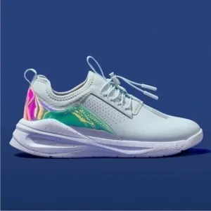 NEW CLOVE Limited Edition Blue Holographic Nursing Shoes