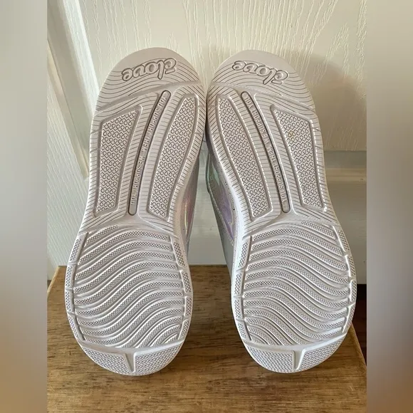 NEW CLOVE Limited Edition Blue Holographic Nursing Shoes