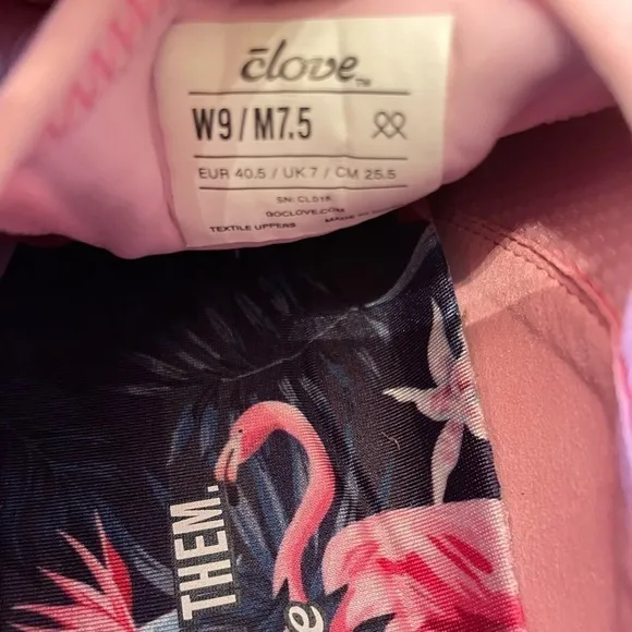 NEW CLOVE Limited Edition MiamiNight Pink nursing shoes