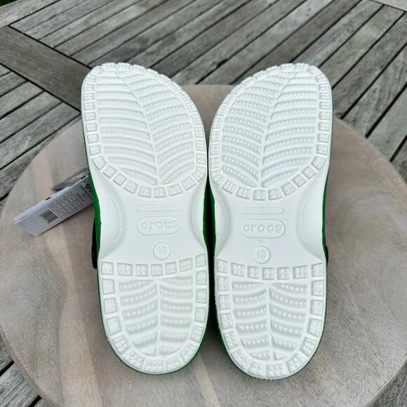 New Crocs NBA Boston Celtics Classic Mens 13 Clogs Green Basketball Shoes New