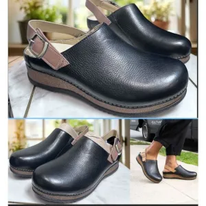 NEW DANSKO Women’s Merrin Leather Support Mule Clog Size 38