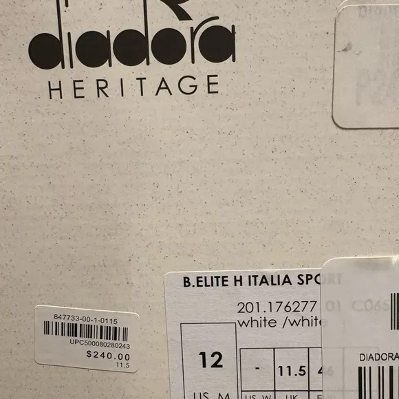 NEW! Diadora Sneakers 🇮🇹