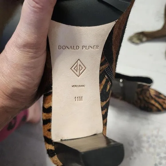 New Donald Pliner Calf Hair Deniz Flawless non slip sole traction 11 $298