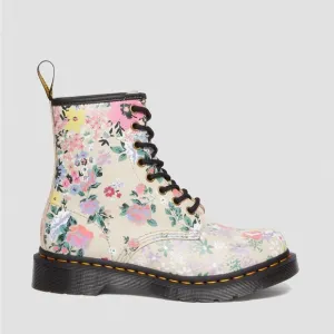 NEW Dr Martens 1460 Floral Mash Up Leather Lace Up Boots Women’s Size 6