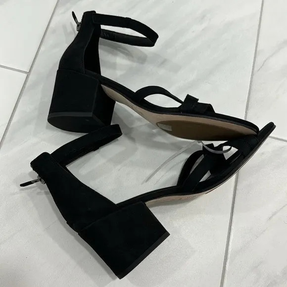 NEW! Eileen Fisher Black Noni Sandal - Size 8.5