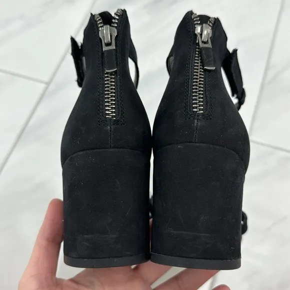 NEW! Eileen Fisher Black Noni Sandal - Size 8.5