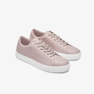 NEW GREATS The Royale Perforated Sneakers Shoes Pink sz 9
