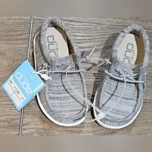 New Hey Dude kids Gray Casual Shoes