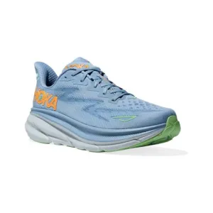 NEW HOKA men's clifton 9 shoes in dusk/illusion