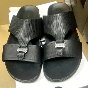 New in Box Men’s leather sandals, Sz 12