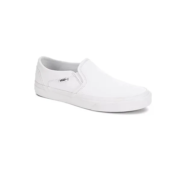 New In Box Vans White Slip-On Sneakers