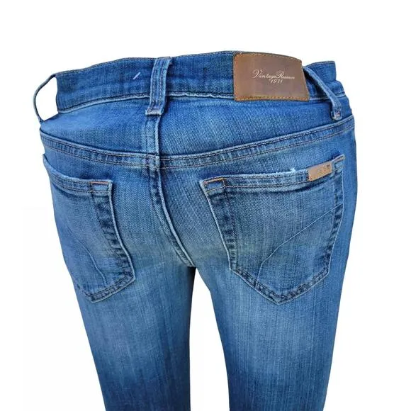 NEW JOE'S JEANS women's vintage reserve distressed jean in blue