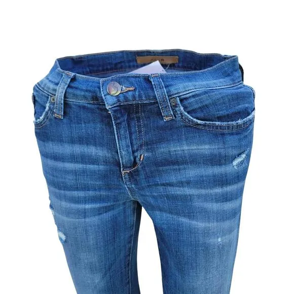 NEW JOE'S JEANS women's vintage reserve distressed jean in blue