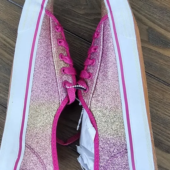 New Keds kids Pink Glitter Sneakers