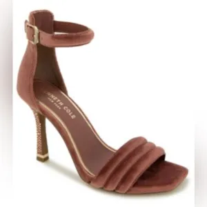 🌸NEW Kenneth Cole Women's Pink Heeled Sandals Women’s Size 9 Without Box.