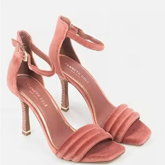 🌸NEW Kenneth Cole Women's Pink Heeled Sandals Women’s Size 9 Without Box.