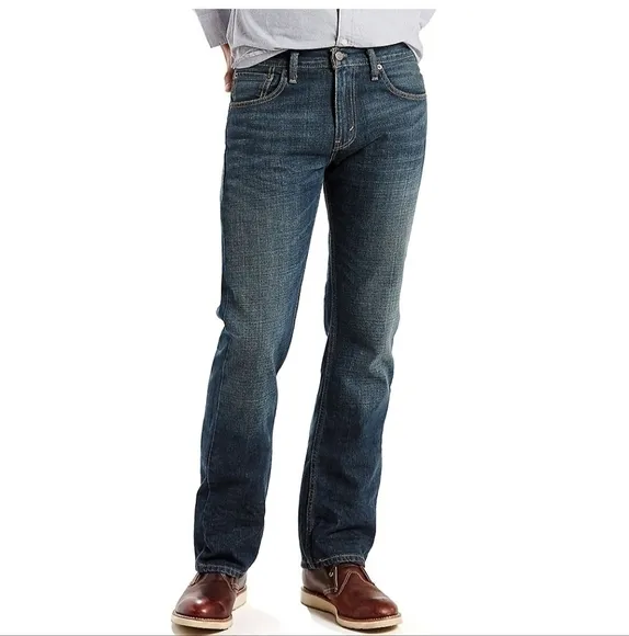New Levi's 527 Slim Bootcut Jeans sz 31 x 34