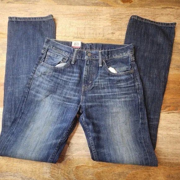 New Levi's 527 Slim Bootcut Jeans sz 31 x 34