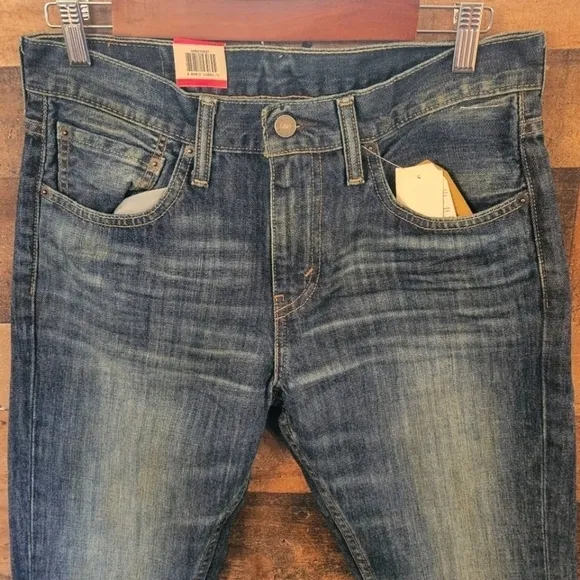 New Levi's 527 Slim Bootcut Jeans sz 31 x 34