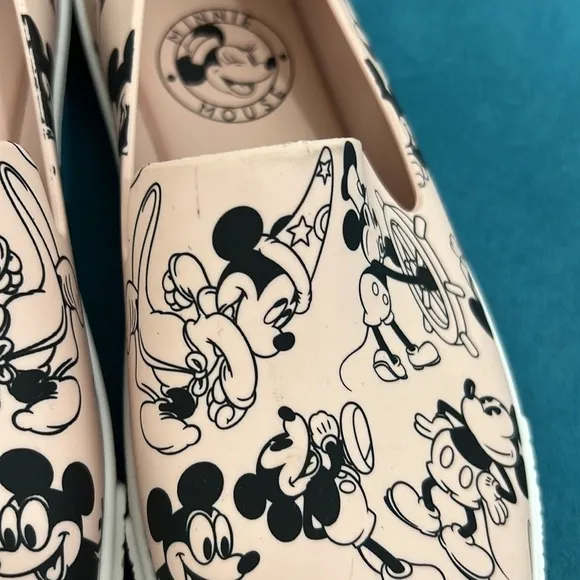 NEW Light Pink Disney Melissa Shoe Slip On Sneakers