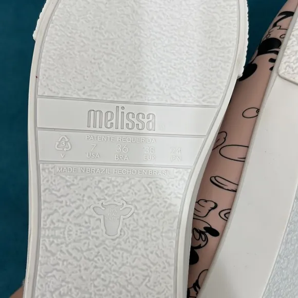 NEW Light Pink Disney Melissa Shoe Slip On Sneakers