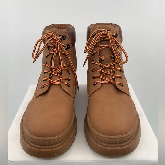 New Listing🌹NWT NIB Steve Madden Gabber Men’s Nubuck Leather Lace-Up Boots Shoes