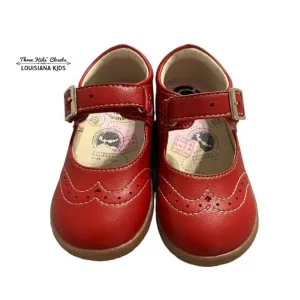 NEW Livie &amp; Luca Sz 8 Red Libra Mary Jane Shoes